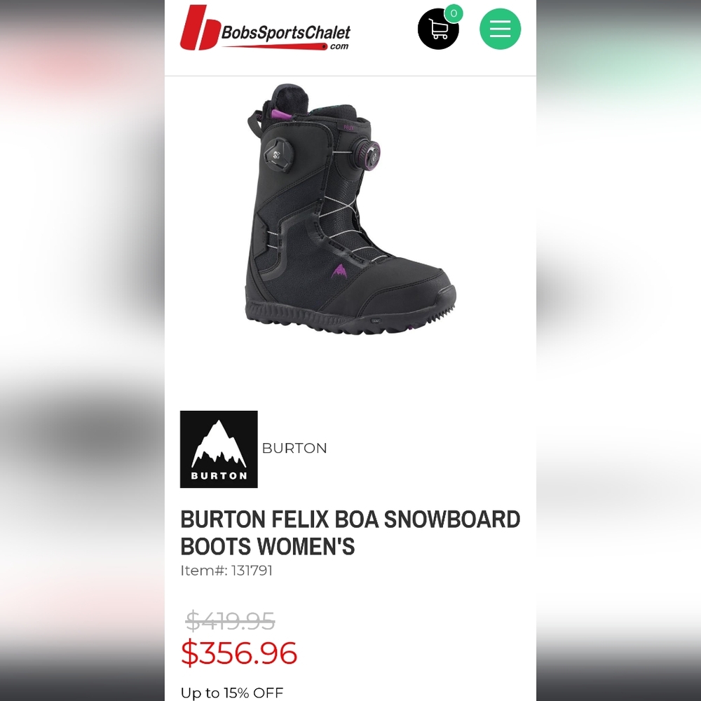Burton Felix Boa Snowboard Boots